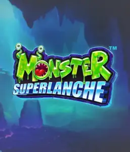 Explore the mysterious depths with the Monster Superlanche game by Pragmatic Play, showcasing a vivid and playful monster logo set against a shadowy cave background. This graphic conveys the adventure and mystery of a monster-themed game, ideal for players who love fantasy, providing a captivating adventure. 